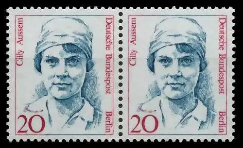 BERLIN DS FRAUEN Nr 811 postfrisch WAAGR PAAR 8F1552