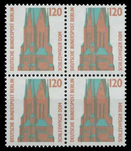 BERLIN DS SEHENSWÜRDIGKEITEN Nr 815 postfrisch VIERERBL 8F158E