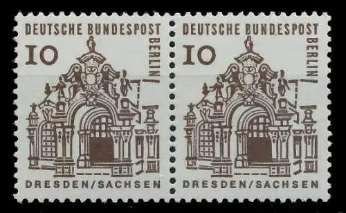 BERLIN DS D-BAUW. 1 Nr 242 postfrisch WAAGR PAAR 8F15FE