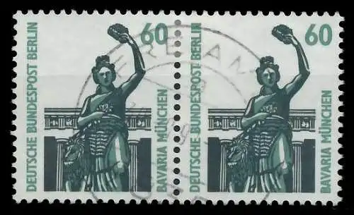 BERLIN DS SEHENSWÜRDIGKEITEN Nr 795 zentrisch gestempelt WAA 8F1672