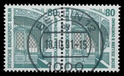 BERLIN DS SEHENSWÜRDIGKEITEN Nr 796 zentrisch gestempelt WAA 8F1686