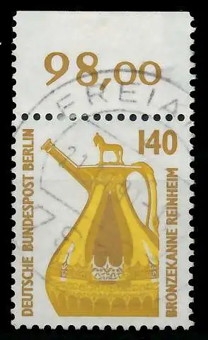 BERLIN DS SEHENSWÜRDIGKEITEN Nr 832 zentrisch gestempelt ORA 8F16DE