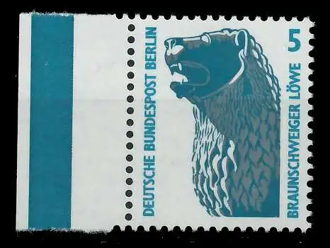 BERLIN DS SEHENSWÜRDIGKEITEN Nr 863 postfrisch SRA 8F16FE
