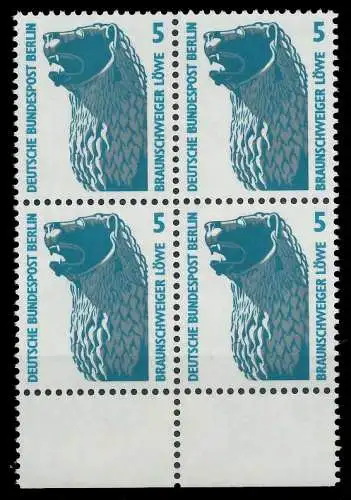 BERLIN DS SEHENSWÜRDIGKEITEN Nr 863 postfrisch VIERERBL 8F187A