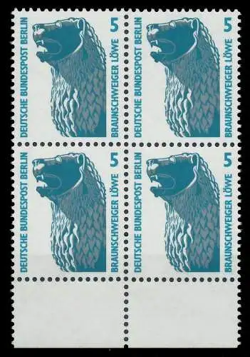 BERLIN DS SEHENSWÜRDIGKEITEN Nr 863 postfrisch VIERERBL 8F1886