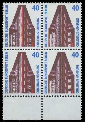 BERLIN DS SEHENSWÜRDIGKEITEN Nr 816 postfrisch VIERERBL 8F8FE6