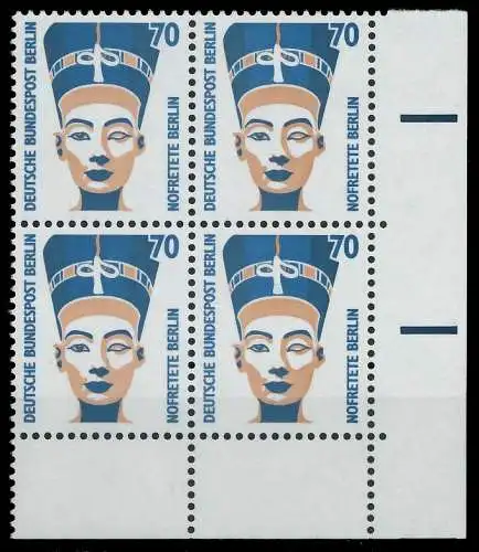 BERLIN DS SEHENSWÜRDIGKEITEN Nr 814 postfrisch VIERERBL 8F8FFE