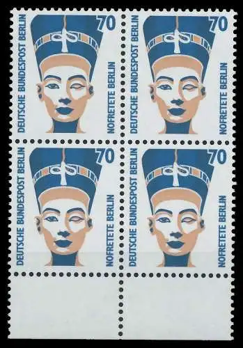 BERLIN DS SEHENSWÜRDIGKEITEN Nr 814 postfrisch VIERERBL 8F900E