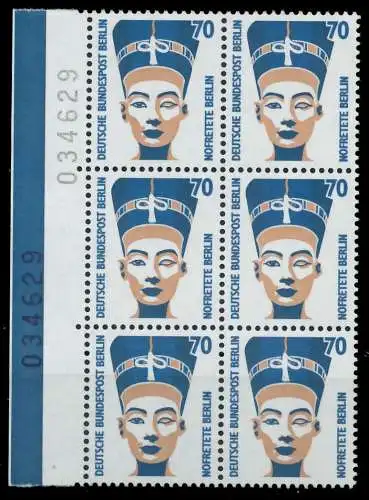BERLIN DS SEHENSWÜRDIGKEITEN Nr 814 postfrisch 6er-BLOC 8F903A