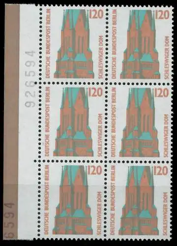 BERLIN DS SEHENSWÜRDIGKEITEN Nr 815 postfrisch 6er-BLOC 8F903E