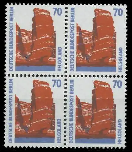 BERLIN DS SEHENSWÜRDIGKEITEN Nr 874 postfrisch VIERERBL 8F905E