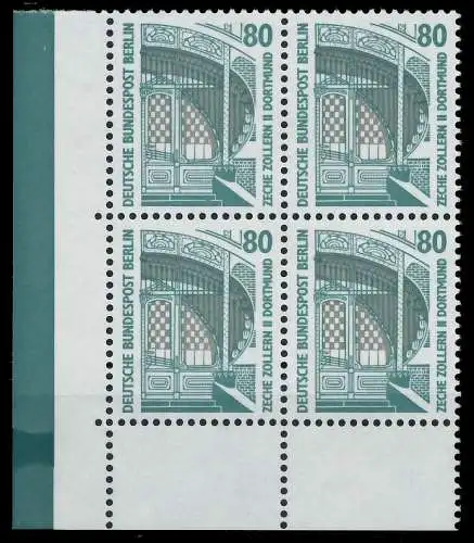 BERLIN DS SEHENSWÜRDIGKEITEN Nr 796 postfrisch VIERERBL 8F906E
