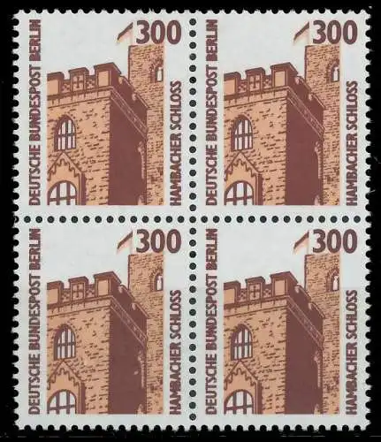 BERLIN DS SEHENSWÜRDIGKEITEN Nr 799 postfrisch VIERERBL 8F90AE