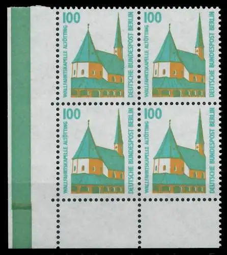 BERLIN DS SEHENSWÜRDIGKEITEN Nr 834 postfrisch VIERERBL 8F90C6