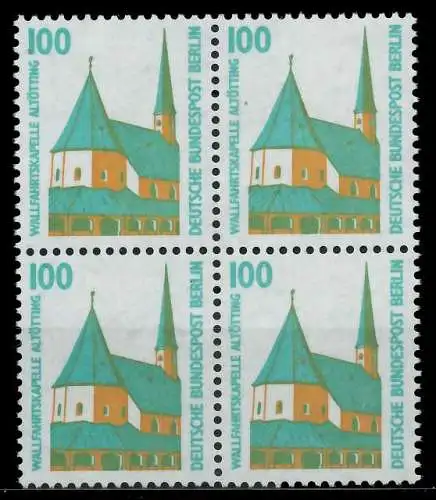 BERLIN DS SEHENSWÜRDIGKEITEN Nr 834 postfrisch VIERERBL 8F90DE