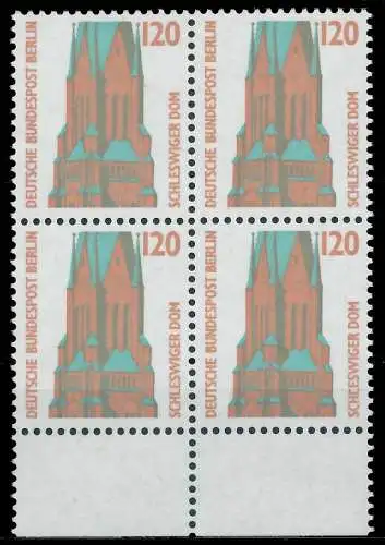 BERLIN DS SEHENSWÜRDIGKEITEN Nr 815 postfrisch VIERERBL 8F90FA