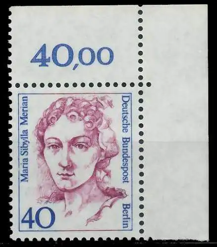 BERLIN DS FRAUEN Nr 788 postfrisch ECKE-ORE 8F912E