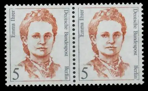 BERLIN DS FRAUEN Nr 833 postfrisch WAAGR PAAR 8F917A