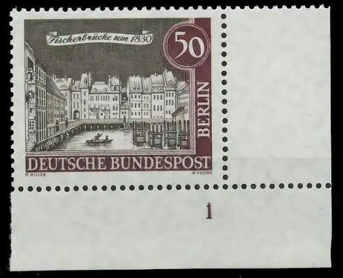 BERLIN 1962 Nr 224 postfrisch FORMNUMMER 1 8F920A