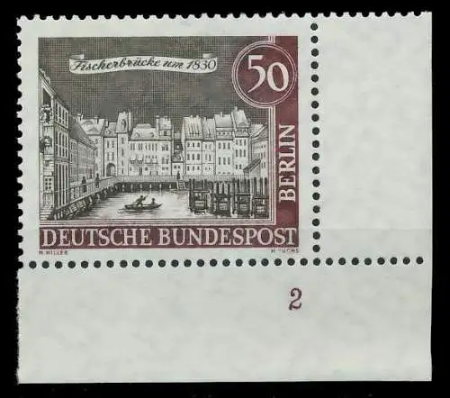 BERLIN 1962 Nr 224 postfrisch FORMNUMMER 2 8F9216