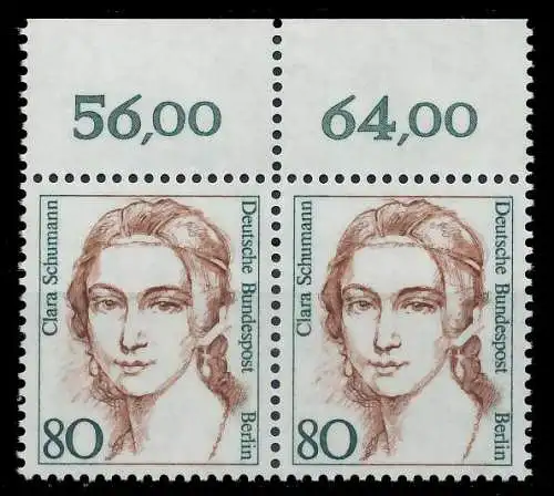 BERLIN DS FRAUEN Nr 771 postfrisch WAAGR PAAR ORA 8F925A