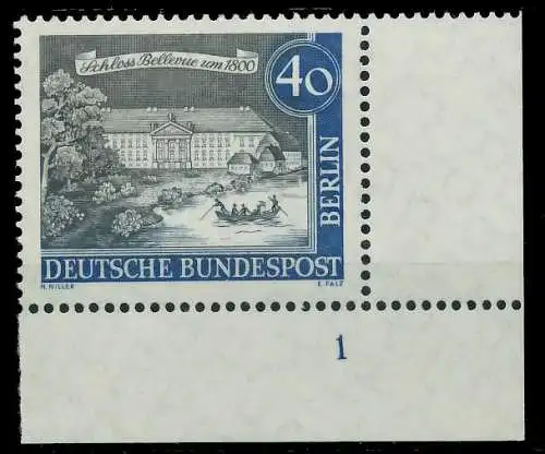 BERLIN 1962 Nr 223 postfrisch FORMNUMMER 1 8F9266