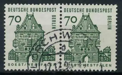 BERLIN DS D-BAUW. 1 Nr 248 gestempelt WAAGR PAAR 8F928E