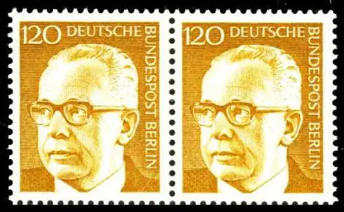 BERLIN DS HEINEMANN Nr 395 postfrisch WAAGR PAAR S9498AA