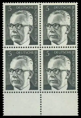 BERLIN DS HEINEMANN Nr 359 postfrisch VIERERBLOCK URA 8F93A6