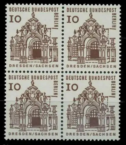 BERLIN DS D-BAUW. 1 Nr 242 postfrisch VIERERBLOCK 8F93BA