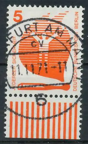 BERLIN DS UNFALLV Nr 402 zentrisch gestempelt URA 8F940A