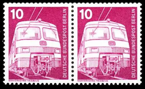BERLIN DS INDUSTRIE U. TECHNIK Nr 495 postfrisch WAAGR S949966
