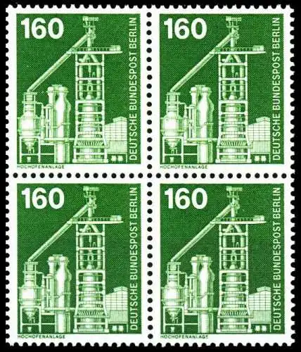 BERLIN DS INDUSTRIE U. TECHNIK Nr 505 postfrisch VIERER S9528CE