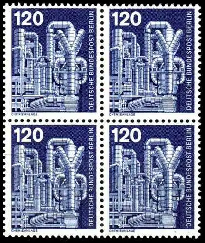 BERLIN DS INDUSTRIE U. TECHNIK Nr 503 postfrisch VIERER S9528C6