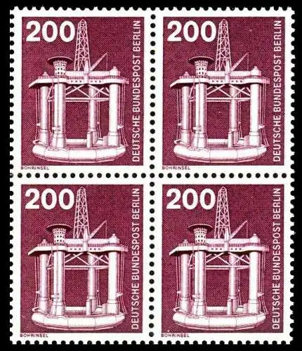 BERLIN DS INDUSTRIE U. TECHNIK Nr 506 postfrisch VIERER S9528E2
