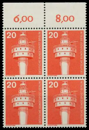 BERLIN DS INDUSTRIE U. TECHNIK Nr 496 postfrisch VIERER 8F94F2