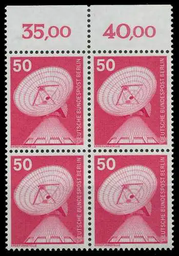 BERLIN DS INDUSTRIE U. TECHNIK Nr 499 postfrisch VIERER 8F94FA