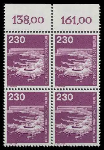 BERLIN DS INDUSTRIE U. TECHNIK Nr 586 postfrisch VIERER 8F9512