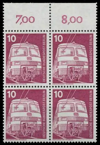 BERLIN DS INDUSTRIE U. TECHNIK Nr 495 postfrisch VIERER 8F955E