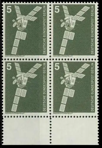 BERLIN DS INDUSTRIE U. TECHNIK Nr 494 postfrisch VIERER 8F9592