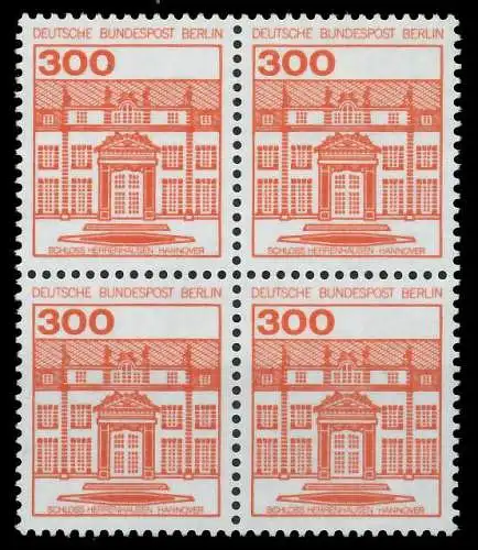 BERLIN DS BURGEN U. SCHLÖSSER Nr 677 postfrisch VIERERB 8F96A2
