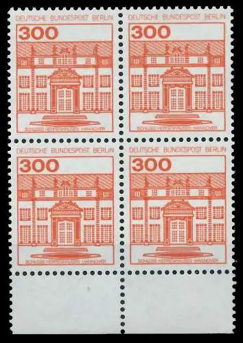 BERLIN DS BURGEN U. SCHLÖSSER Nr 677 postfrisch VIERERB 8F96B6