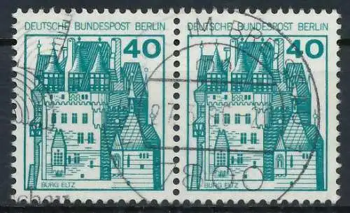 BERLIN DS BURGEN U. SCHLÖSSER Nr 535 zentrisch gestempelt WA 900ECA