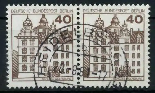 BERLIN DS BURGEN U. SCHLÖSSER Nr 614 zentrisch gestempelt WA 900F06