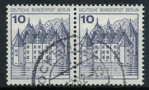 BERLIN DS BURGEN U. SCHLÖSSER Nr 532A gestempelt WAAGR P 900F76