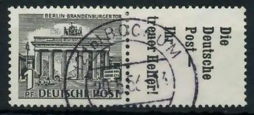 BERLIN ZUSAMMENDRUCK Nr W37 gestempelt WAAGR PAAR 900FC6