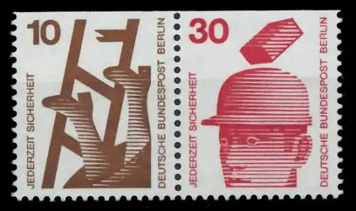 BERLIN ZUSAMMENDRUCK Nr W55 postfrisch WAAGR PAAR 901072