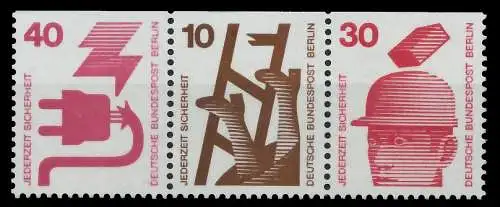 BERLIN ZUSAMMENDRUCK Nr W53 postfrisch 3ER STR 901076