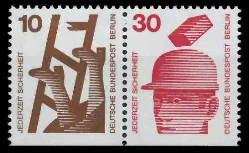 BERLIN ZUSAMMENDRUCK Nr W56 postfrisch WAAGR PAAR 9010AA