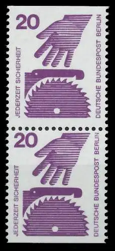 BERLIN ZUSAMMENDRUCK Nr 404C D postfrisch SENKR PAAR 9010CE